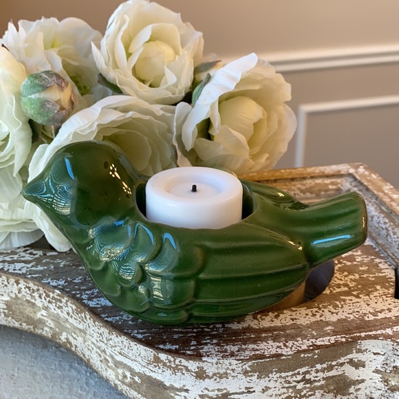 ❌SOLD Ceramic Bird Votive Holder - Picture 2 of 8